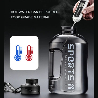 1.7L / 2.7L Sports Water Bottle